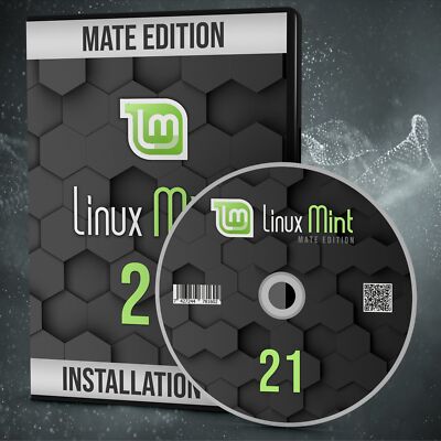 NEU: Linux Mint 21.3 MATE Betriebssystem DVD inkl. Anleitung Markenware