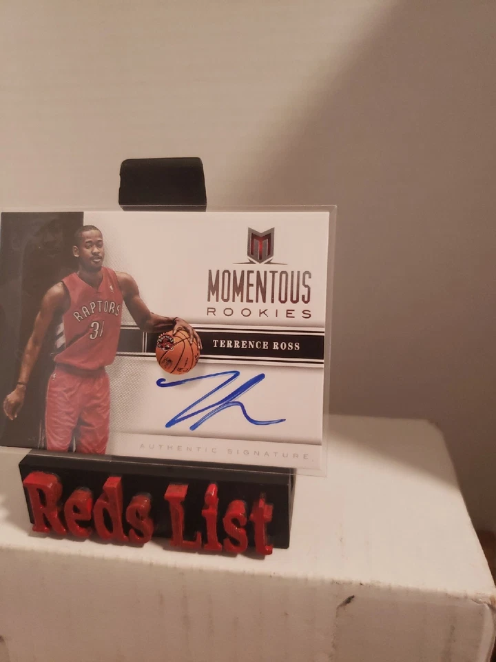 2012-13 Momentum Momentous Rookies Autographs #24 Terrence Ross Raptors - Image 3 of 4