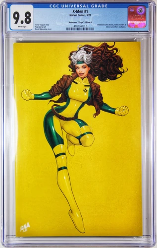 X-MEN #1 (DAVID NAKAYAMA EXCLUSIVE YELLOW VIRGIN VARIANT) ~ CGC GRADED 9.8 NM/M