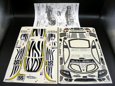 Vintage Hpi 110 9469 Saleen S7r 200mm Complete 2pc Decal Sticker Sheet Set New