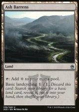 Magic the Gathering MTG Ash Barrens (236) Masters 25   LP