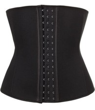 WAIST TRAINER CORSET Breathable Tummy Girdle Belt Sport Body Shaper Control UK