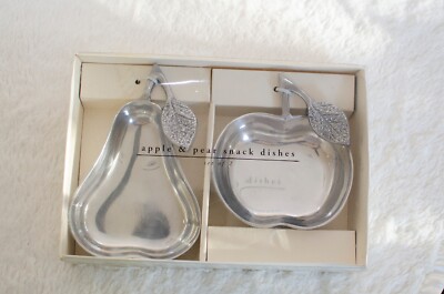 Pier 1 Apple and Pear Snack Bowl Set New in Pkg