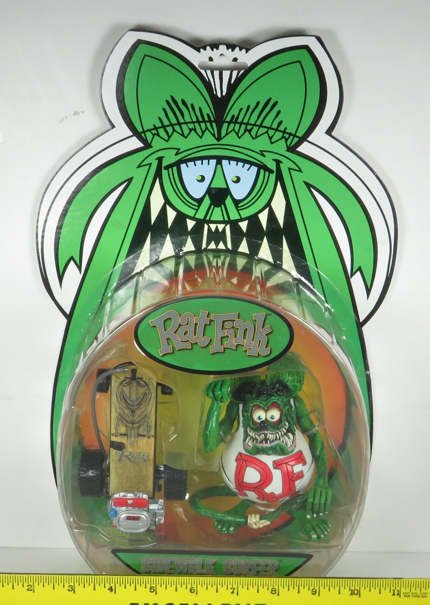 RAT FINK White Shirt Sidewalk Surfer Big Daddy Ed Roth 2005
