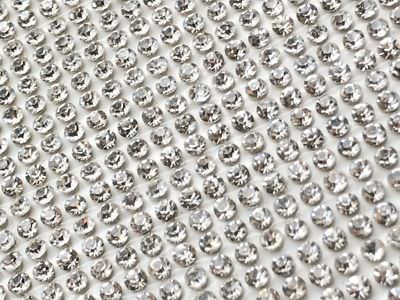 38,5 cm Diamant Strass Netz Kristalle Transfer STREIFEN Aufbügeln Hot Fix zum Selbermachen UK
