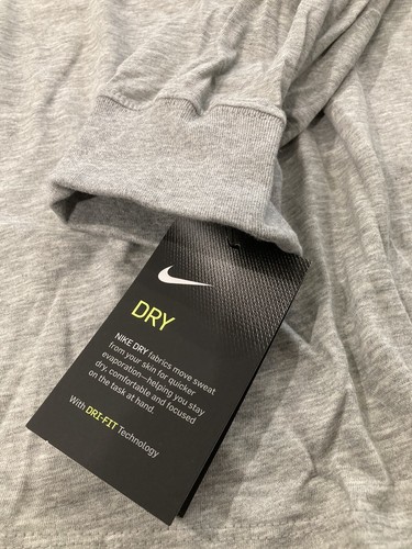 PARA HOMBRES Nike DRY Dri-Fit UTAH JAZZ Camisa Manga Larga Gris 3XLT NUEVO CON ETIQUETAS - Imagen 3 de 4