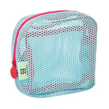 Small Mesh Bag with Zipper Storage Bag For Camping Sports Organization Bag