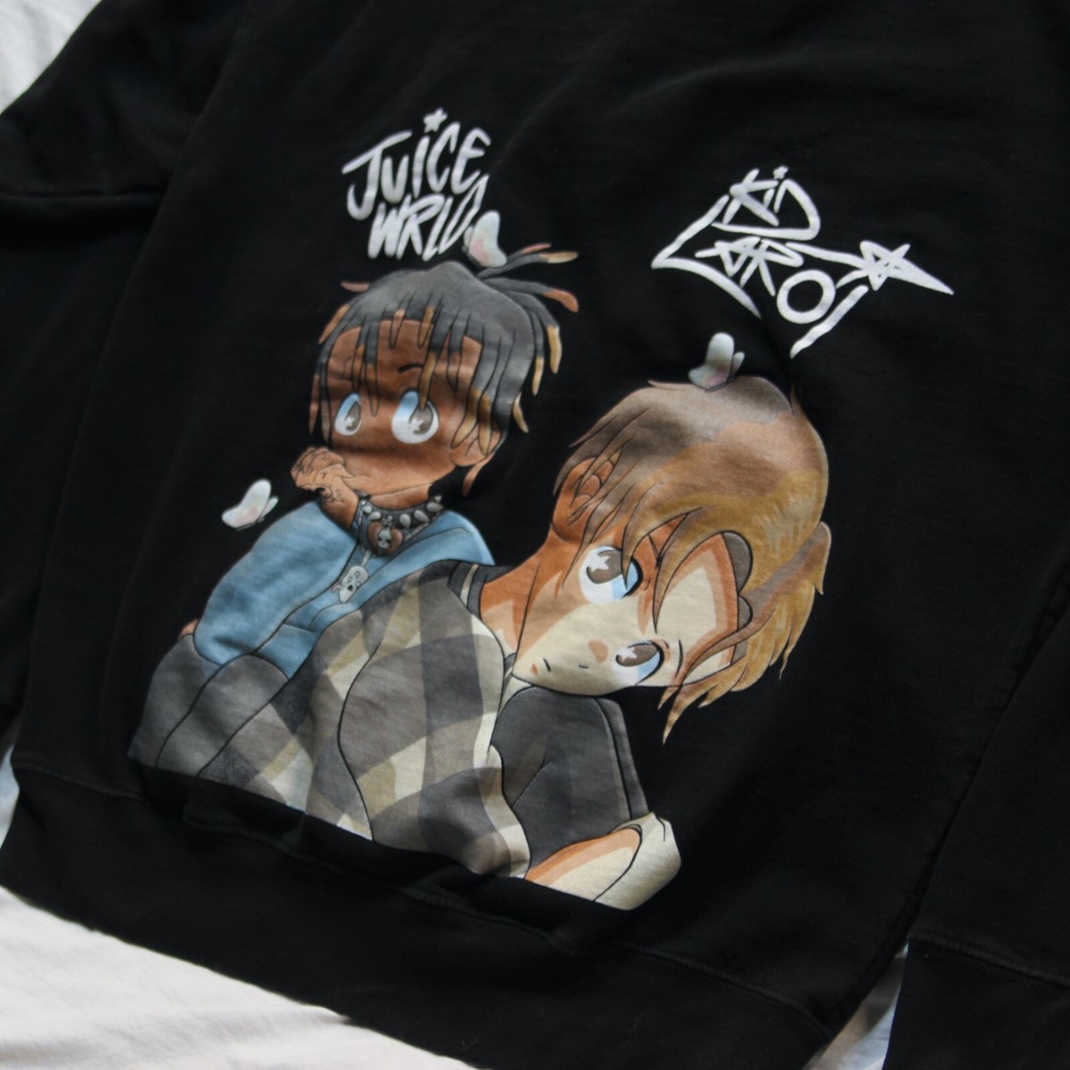 Juice WRLD Kid Laroi TKL Brand Reminds Me Of You Rap Sweatshirt