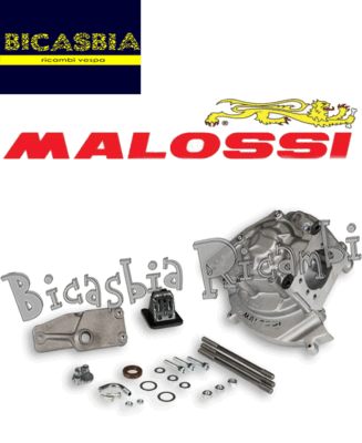 4996 Crankcase Engine malossi A Pins Piaggio Si Ciao Px Sc Fl