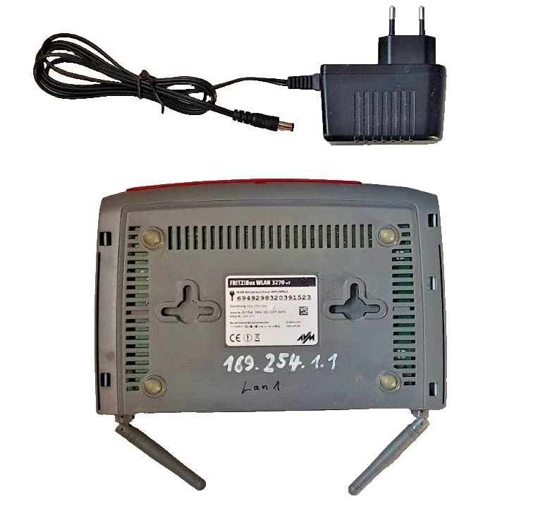 AVM FRITZ!Box 3270 WLAN-Router 300 Mbit Media Server neuwertig  2,4 GHz + 5 GHz - Bild 3 von 4