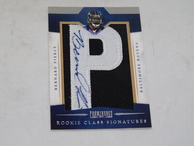 2012 Panini Prominence Rookie Signature Class Letters #249 Bernard ...