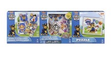 PAW Patrol 3-Pack Games Bundle with Jumbo Cards, Popper Jr. Game, jigsaw puzzle