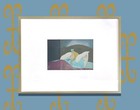 New ListingWalt Disney Animation Production Cel Cinderella Birds Framed Art 1950 Princess