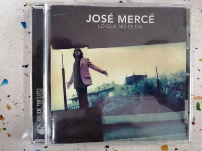 JOSE MERCE CD Lo Que No Se Da 2006 EMI Music