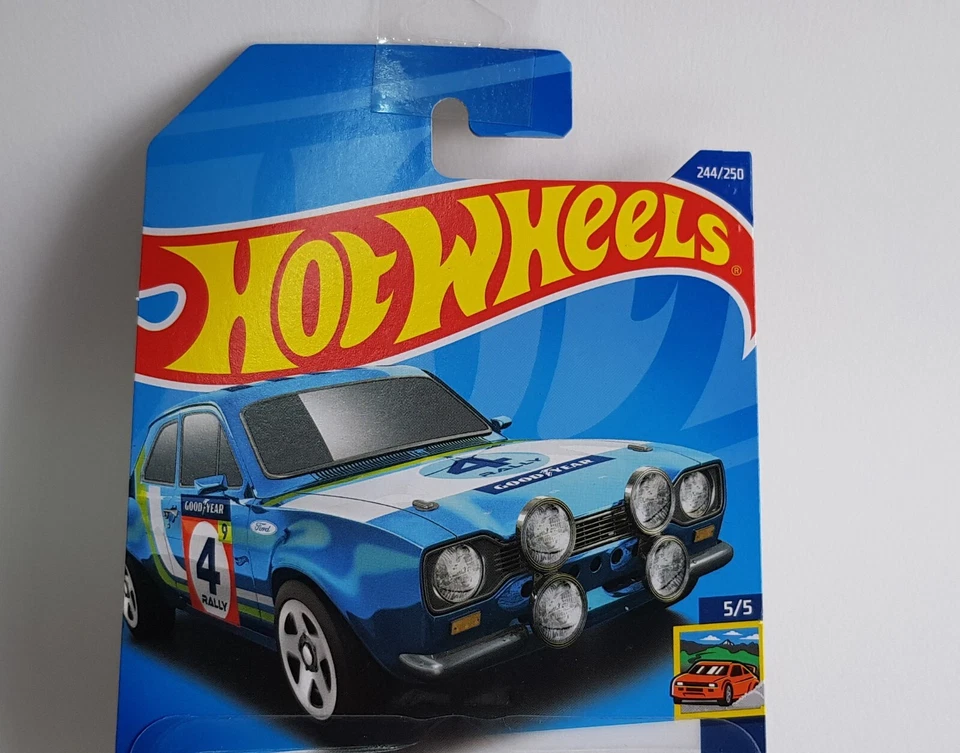 Mattel/Hot Wheels 244/250, '70 Ford Scorta RS1600 Pristine Condizioni Perfette - Immagine 3 di 4