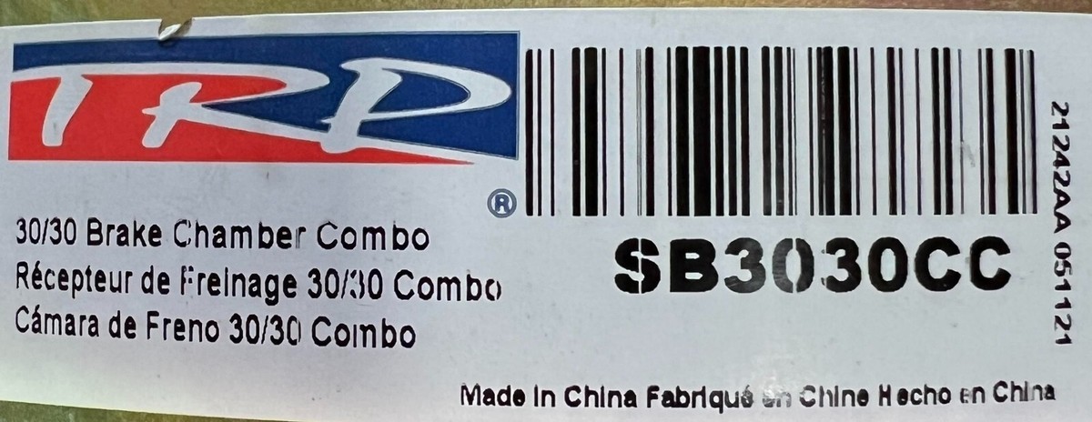 SB3030CC Genuine Trp Brake Chamber Combo With Clevis - New | eBay