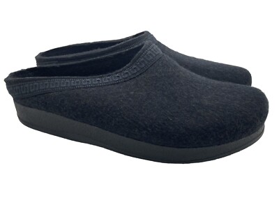 Stegmann Men's Wool Clogs Poly Sole Graphite M-108P Size 12