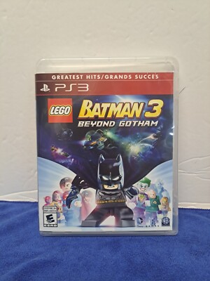 LEGO BATMAN 3 BEYOND GOTHAM PS3 SONY PLAYSTATION 3 100% Complete 