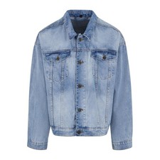 Build Your Brand Chaqueta Vaquera para Hombre (RW10763)