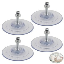 4 Pack Cat Perch Window Suction Cups Replacement Screw Mount 85MM Cup Foot fo...
