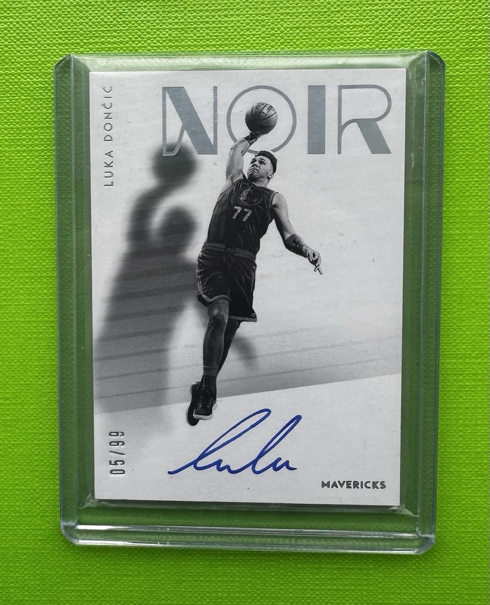 その他 2018-19PANINI NOIR RC  DONCIC &  YOUMG PANINI NOIR 2018 Luka Doncic RC ROOKIE Shadow Sig Auto 05/99 #SHS