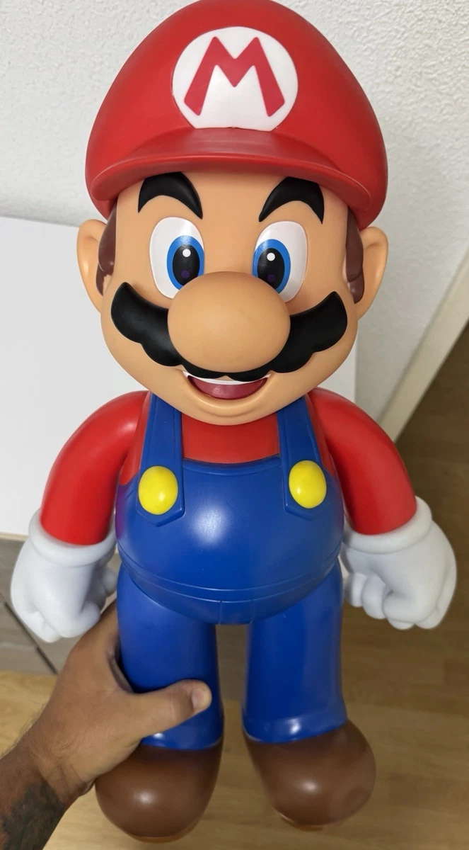 EXCLUSIVO NINTENDO SUPER MARIO BROS GIGANTE 50CM PRIMERA EDICIÓN JAKKS 2014 NEW