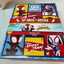 Disney Junior 10 Days of Socks 2T-4T GU 