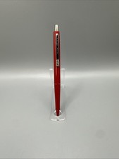 VTG Paper Mate Ninety Eight Red AD Pen Double Heart Logo 1989 Black Ink 1387