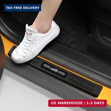 Hellet 4PCS Car Door Sill Protector for Ford 2021-2025 2026 Bronco Sport Accesso