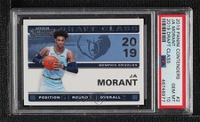 2019-20 Panini Contenders Draft Class Ja Morant #2 PSA 10 GEM MT 1lc0
