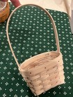 LONGABERGER Easter Bunny Face with basket AND another small easter basket — photo 6