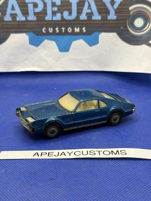 Corgi Toys 264 Oldsmobile Toronado in turquoise-blue Britain 24751/63 