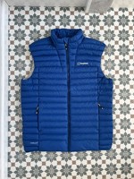 Berghaus Mens Vaskye Hydroloft Pertex Quantum Down Gilet Vest - XL - Blue
