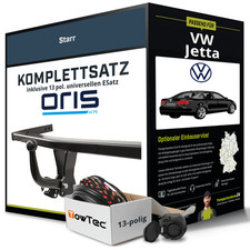 Für VW Jetta III Typ 1K2 Anhängerkupplung starr +eSatz 13pol uni. 05-10 NEU