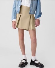 Gap girl Uniform Pleated Khaki Skort size 8 2pk