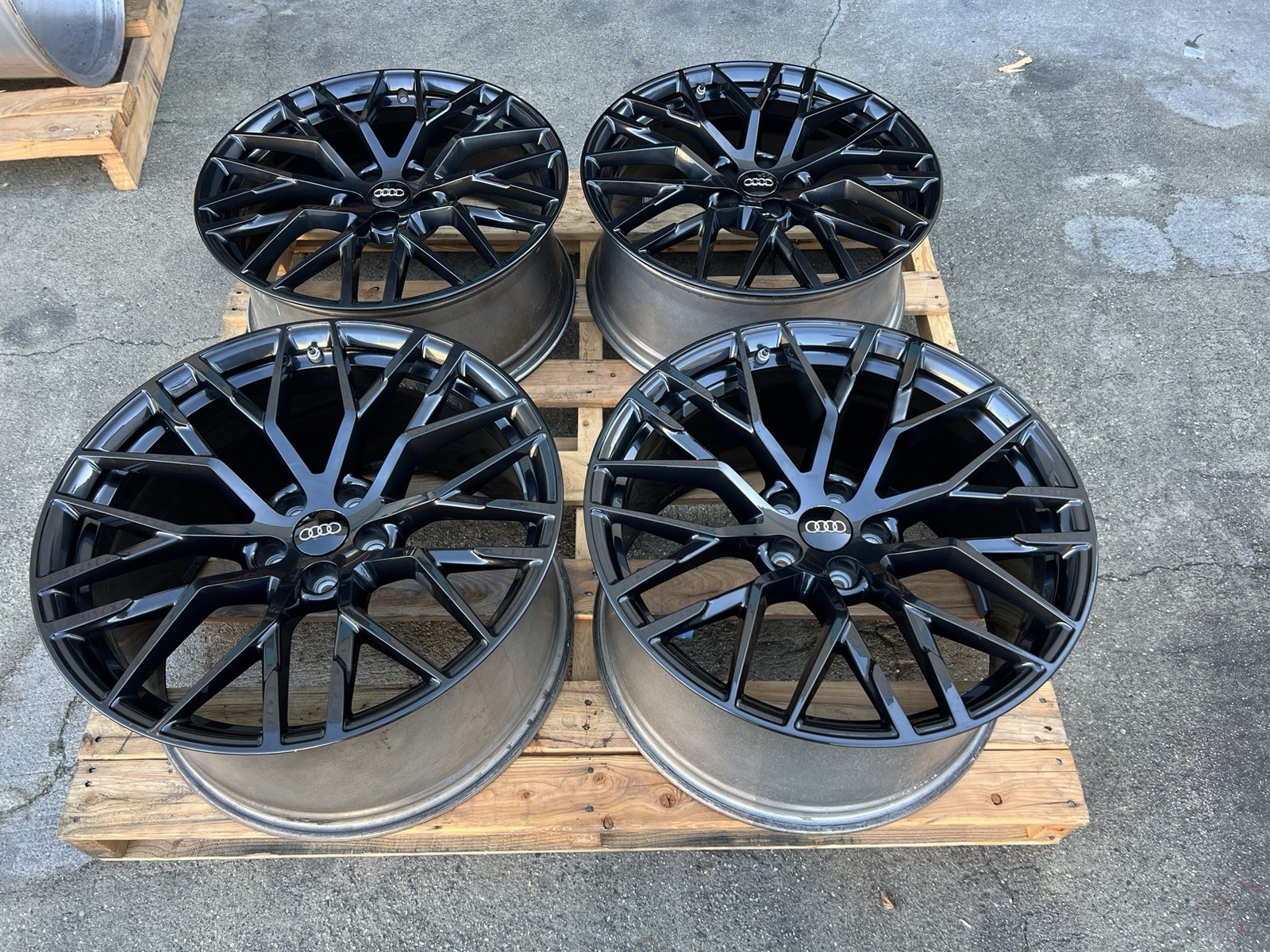 20” OEM AUDI R8 V10 PLUS FACTORY ORIGINAL STOCK WHEELS RIMS FORGED 2015-2024 🔥