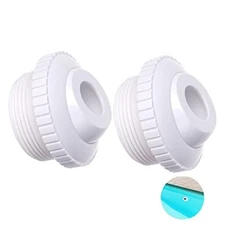 Thinp 2 Pieces Pool Jet Nozzles, 3/4" Directional Flow Eyeball Inlet 2Pc 3/4"