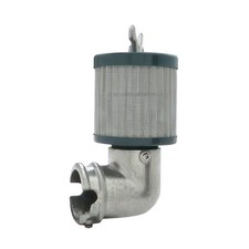 UPI A6110SS Air Filter, Air Maze, Stainless Steel, for 1928-1931 Ford Model A