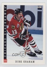 1993-94 Score Canadian Dirk Graham #12 0a4