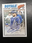 2026 Topps Heritage #ROA-CJ Carter Jensen Real One Autographs