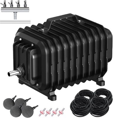 Pond Aerators for Outdoor Ponds, Air Pump for Pond up to 2500 Gallons, Complete