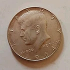 1964 Kennedy Half Dollar 90% SILVER Coin