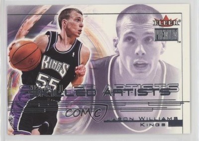 2000-01 Fleer Premium Skilled Artists Jason Williams #5SA 0o6v