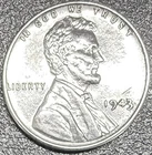 1943 P Lincoln Wheat Cent - Good Condition