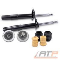 2X StoßDÄMpfer + Domlager + SERVICE-KIT Vorne FÜR Bmw 5-ER E60 E61