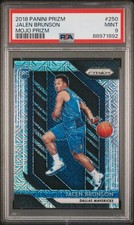 2018 Panini Prizm #250 Jalen Brunson Rookie Mojo Prizm /25 PSA 9 