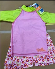 UV SKINZ UPF 50 Girls' 3-Piece Swim Set Size 5