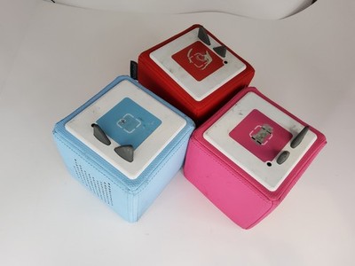 Baby Blue Pink Red Lot Of 3 Tonies Tonie Toniebox 
