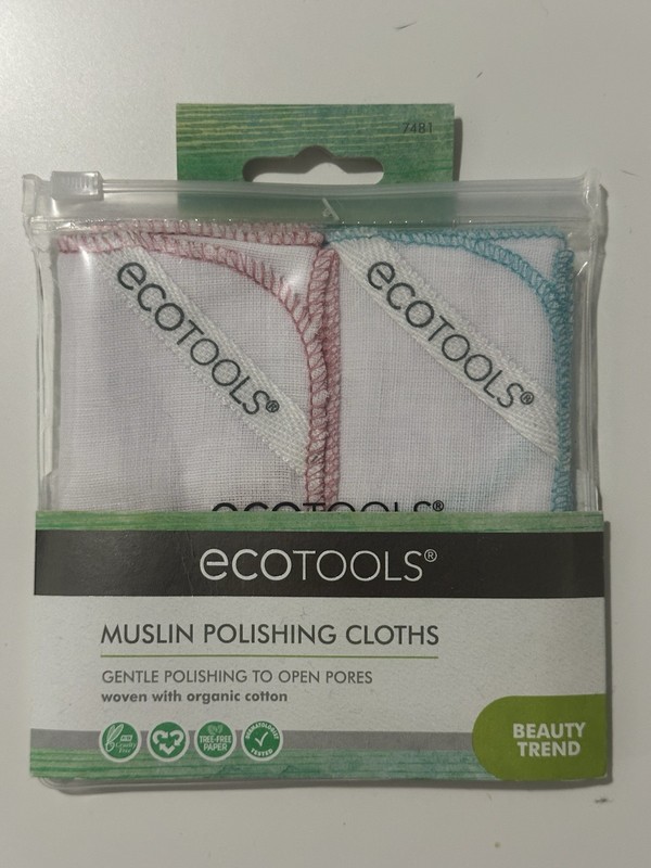 Eco Tools Muslin Polishing Cloths. Beauty Trend. Brand New!