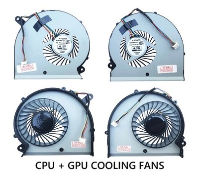 CPU + GPU Lüfter für Gigabyte Aero14 RP64 RP64W P64W PR65 RP65W NEU